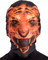 Kafaya Tam Geçmeli Kaplan Maskesi - Streç Kaplan Maskesi Model 10