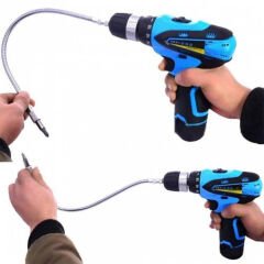 SNEK BÜKÜLEBİLİR MATKAP UZATMA HORTUMU 1/4 BİTS UCU 400MM (4944)