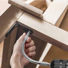 SNEK BÜKÜLEBİLİR MATKAP UZATMA HORTUMU 1/4 BİTS UCU 400MM (4944)