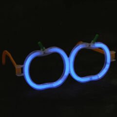Glow Stick Elma Gözlük - Glow Partisi Gözlüğü - Glow Stick Gözlük 12 Adet (4944)