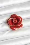 Kırmızı Gül Model Broş - TJ-BR471