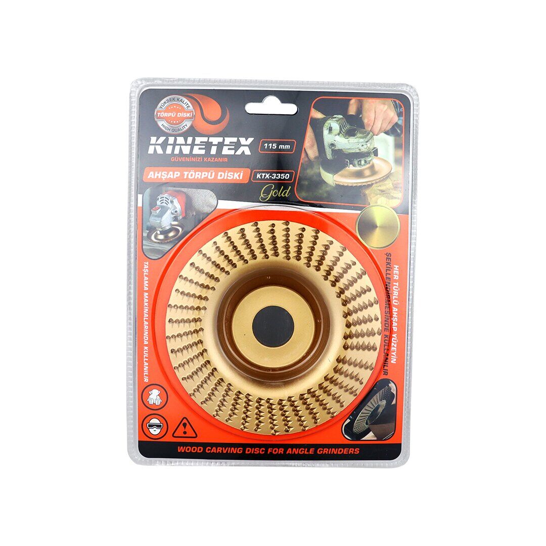 115MM  AHŞAP DİSK EĞE TÖRPÜ GOLD (4944)