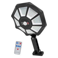 ZB-168A KUMANDALI 3 KADEMELİ 168 SMD LEDLİ SENSÖRLÜ BEYAZ SOLAR AYDINLATMA (4944)