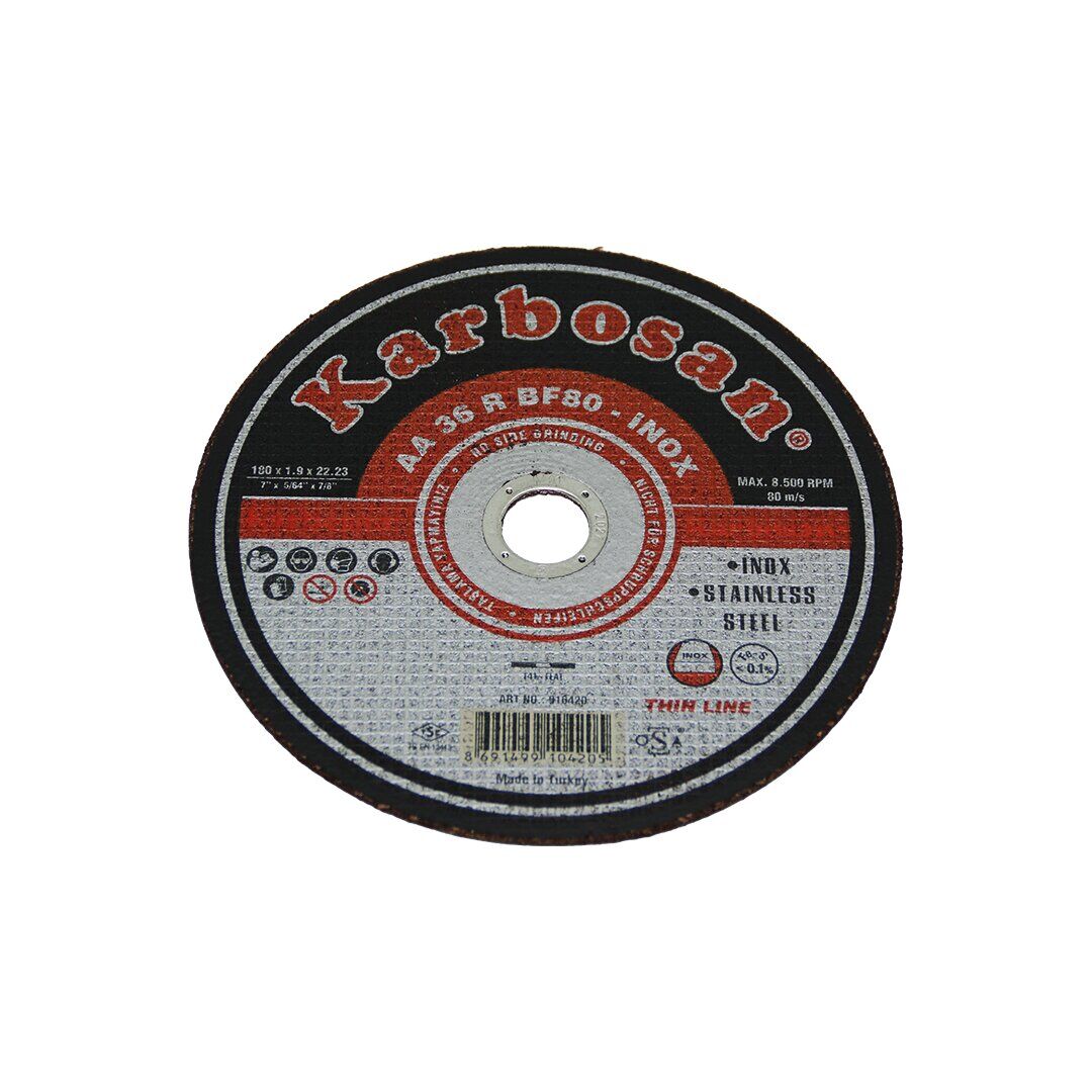 İNOX METAL KESİCİ DİSK 180MMX1.9X22 (4944)