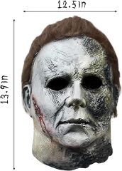 Michael Myers Lateks Maske - Michael Myers Et Maske Kafaya Tam Geçmeli (4944)