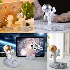 Mini Astronot Model Telefon ve Tablet Tutucu Standı (4944)