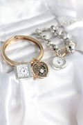 Gold ve Gümüş Renk Bileklik Kombini - TJ-BB8094