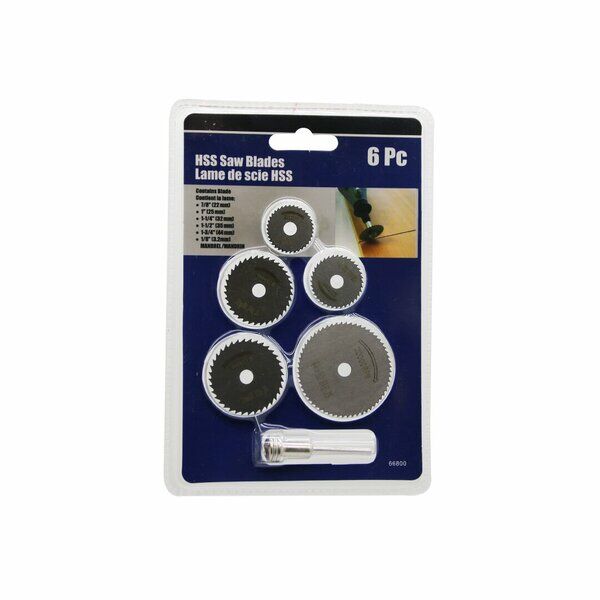 6 PARÇA MİNİ YUVARLAK TESTERE BIÇAKLARI 22---44MM (4944)