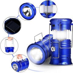 Güneş Enerjili Açılır Kapanır Kamp Lambası (4944)