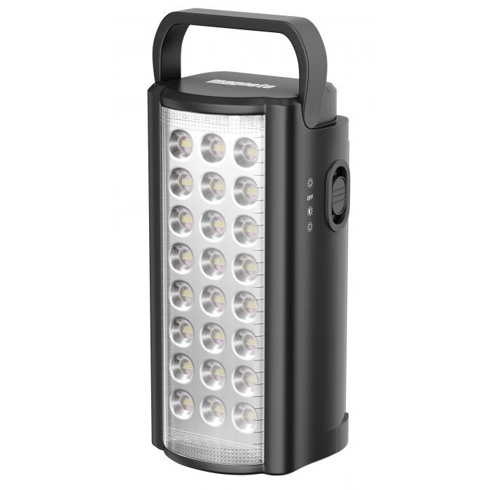 USB Şarj Çıkışlı 24 LED 80 Saat Akülü Şarjlı Işıldak (4944)