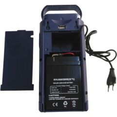 USB Şarj Çıkışlı 24 LED 80 Saat Akülü Şarjlı Işıldak (4944)