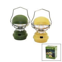 CAMPING LAMP ROBOT KAFA MODELİ FANUS KAMP - BAHÇE FENER USB ŞARJLI 3-KADEME IŞIK AYARI RENKLİ PLS. GL-628 (4944)