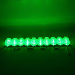 MODÜL LED 12V 0.6W YEŞİL 2835 65 X 25MM IP65 120LM 160 DERECE (4944)
