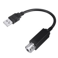 USB ARAÇ İÇİ DEKORATİF LED IŞIK MAVİ (4944)