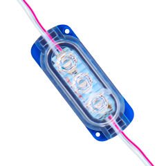 12V 0.6W MAVİ 2835 65X25 MM IP65 120LM 160 DERECE MODÜL LED (4944)