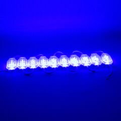 12V 0.6W MAVİ 2835 65X25 MM IP65 120LM 160 DERECE MODÜL LED (4944)