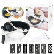 11 Parçalı Sebze Meyve Doğrayıcı Seti - Mutfakta Hız ve Pratiklik