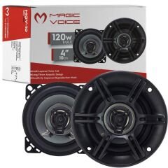 10 CM 120 WATT KAPAKLI TWEETERLI HOPARLÖR (2Lİ TAKIM) (4944)