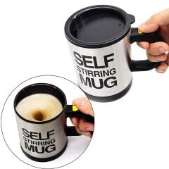 Karıştırıcı Özellikli Mikser Kupa Bardak Self Stirring Mug (4944)