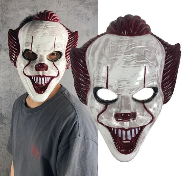 Plastik Joker Maskesi Killer Palyaço Maskesi (4944)