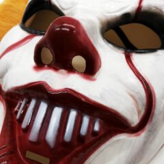 Plastik Joker Maskesi Killer Palyaço Maskesi (4944)