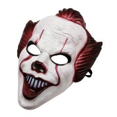 Plastik Joker Maskesi Killer Palyaço Maskesi (4944)