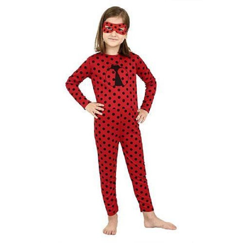 Uğur Böceği Kostümü - Mucize Uğur Böceği Lady Bug Çocuk Kostümü