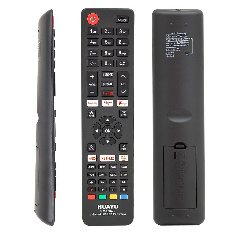 NETFLIX-YOUTUBE-GOOGLE PLAY TUŞLU UNIVERSAL LCD LED TV KUMANDA RM-L1622 (4944)