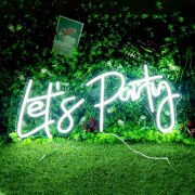 Let'S Party Yazılı Neon Led