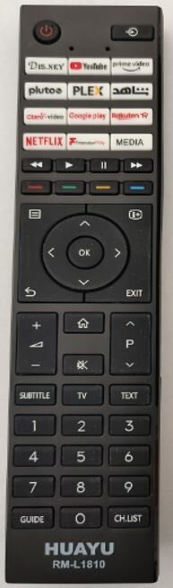 HUAYU RM-L1810 TOSHIBA UNIVERSAL LCD LED TV KUMANDA (4944)