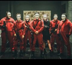 La Casa De Papel Kore Mask - Para Heist Maskesi - Dali Maskesi (4944)