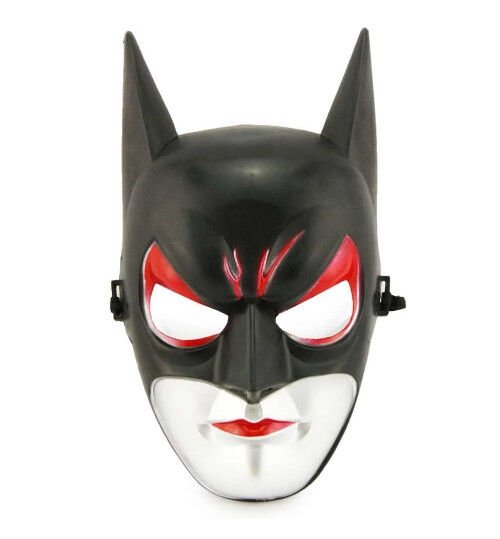 Siyah Renk Uzun Kulaklı Batman Maskesi 28x17 cm (4944)