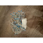 10 M 100 Led Damla Uçlu Mavi Işık Şeffaf Kablo MZ-17-6