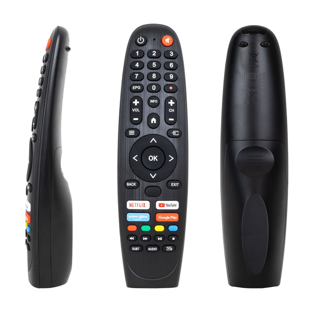 KL ONVO-PROFİLO-SABA NETFLIX-YOUTUBE-GOOGLE PLAY-PRIME VIDEO TUŞLU SES KOMUTSUZ LCD LED TV KUMANDA (4944)