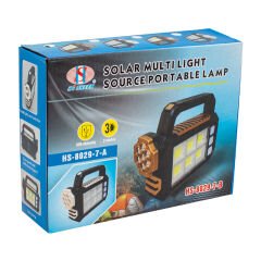 3 ÇALIŞMA MODLU 54 SMD LEDLİ TAŞINABİLİR SOLAR LAMBA (4944)