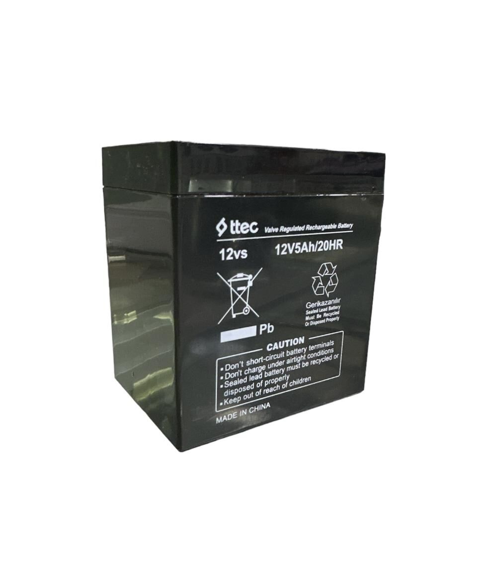 12V 5 AH Kuru Bakımsız Akü