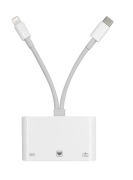 ZR814 Lightning Type-C Ethernet Camera Adaptör