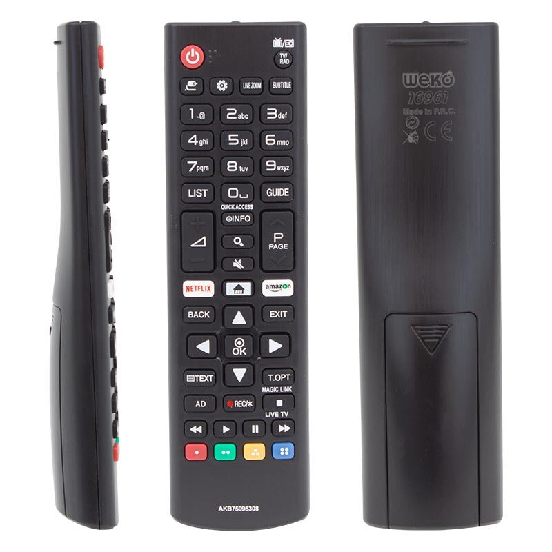 LG NETFLIX-AMAZON TUŞLU LCD-LED TV KUMANDA (AKB75095308CAS65BN708) (4944)