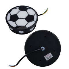 GÜN IŞIĞI - MAVİ FUTBOL TOPU DEKORATİF LED DUVAR APLİK (4944)