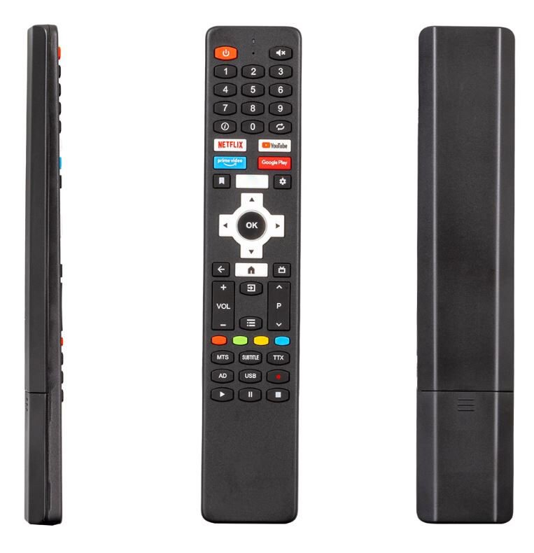 SES KOMUTSUZ NEXT * VİVAX * CONTI NETFLIX-YOUTUBE-PRİMEVİDEO GOOGLE PLAY TUŞLU ANDROİD  LCD-LED TV KUMANDASI (4944)