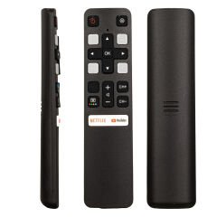 TCL RC 802V FNR1/HTC120 NETFLIX-YOUTUBE TUŞLU SES KOMUTSUZ LCD LED TV KUMANDA (4944)