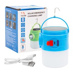 100 WATT ÇOK FONKSİYONLU SOLAR ACİL DURUM LAMBASI (4944)