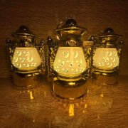 Ramazan Kandili 10cm 12 li Kutu Dekoratif LED Aydınlatma
