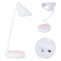 20 LEDLİ 2.5 WATT ŞARJLI ESNEK MASA LAMBASI (OM-114) (4944)