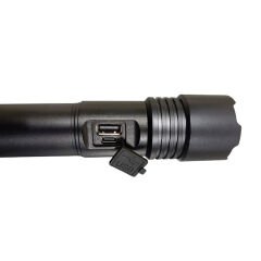 1300 Lümen TG Led 2800 mAH Zoom Özellikli Şarj Edilebilir El Feneri SK3600