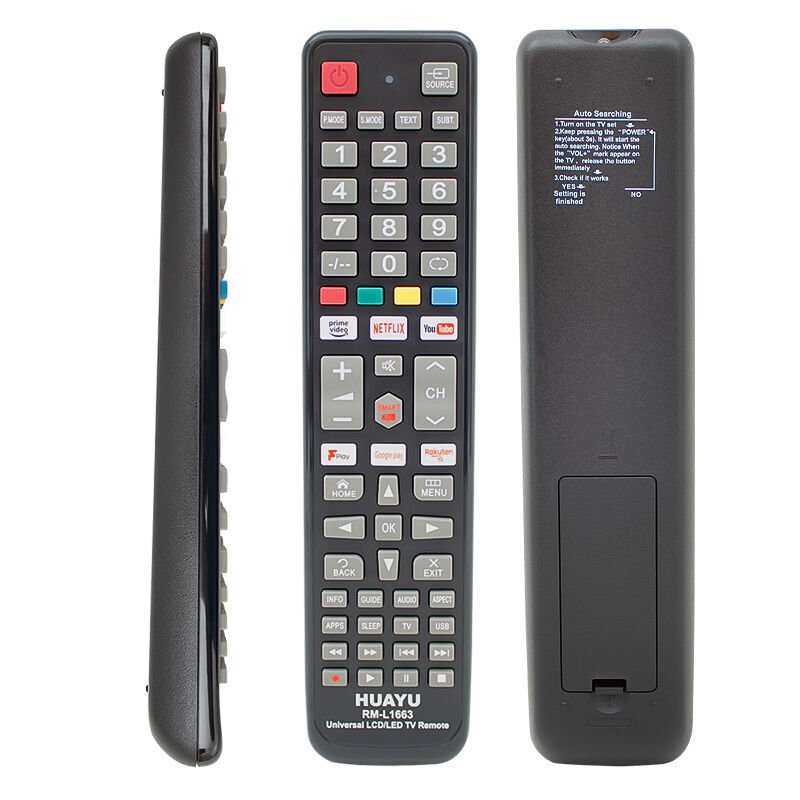 HUAYU KL RM-L1663 NETFLIX-YOUTUBE-GOOGLE PLAY TUŞLU UNIVERSAL LCD LED TV KUMANDA (4944)