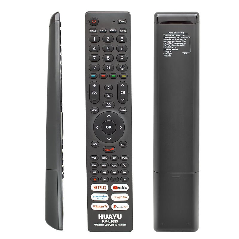 HUAYU KL RM-L1655 NETFLIX-YOUTUBE-GOOGLE PLAY TUŞLU UNIVERSAL LCD LED TV KUMANDA (4944)