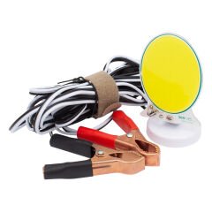 TM-24 COB LEDLİ 13 WATT AKÜ MAŞALI 4 METRE KABLOLU TAŞINABİLİR SEYYAR PANEL LAMBA (4944)