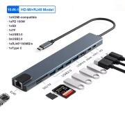 ZR795 Type-C 10 İn 1 Pd Çevirici