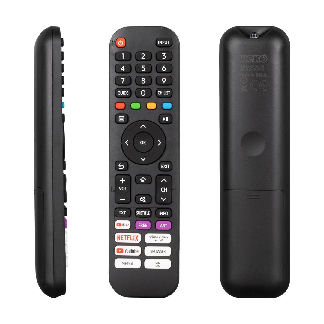AWOX NETFLIX-YOUTUBE-PRIME VIDEO TUŞLU LCD LED TV KUMANDA (21786=8135) (4944)